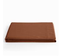 Drap plat ""Prémium"" pour lit 1 place & 2 places - 240x300 - Prémium Paprika