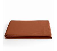Drap Plat Prémium pour lit 1 Place & 2 Places (Paprika, Drap Plat 180 x 290 cm lit 1 Place)