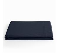 Drap plat ""Prémium"" pour lit 1 place & 2 places - Prémium Bleu Nuit - 240 x 300 cm pour lit 2 places