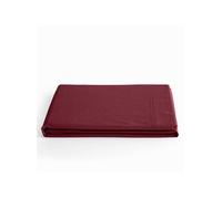 Drap plat Prémium pour lit 1 place & 2 places - Prémium Grenat - 180 x 290 cm pour lit 1 place