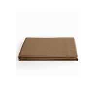 Drap plat Prémium pour lit 1 place & 2 places - Prémium Taupe - 180 x 290 cm pour lit 1 place