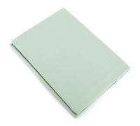 Drap plat uni 180x290 cm coton ALTO vert fleur d'amandier