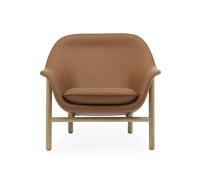 Drape Fauteuil lounge Low Normann Copenhagen Brun - 5715396003249