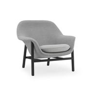 Drape Fauteuil lounge Low Normann Copenhagen Gris - 5715396003515