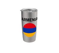 Drapeau Arménie Moderne Gobelet isotherme en acier inoxydable double paroi