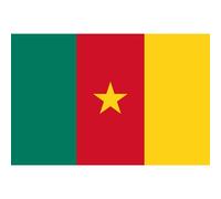 Drapeau Cameroun - 15 X 10 Cm - Sticker/Autocollant