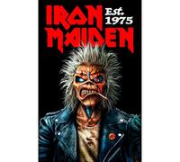 Drapeau de Iron Maiden - Est. 1975 - pour Indifférent - multicolore Standard