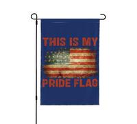Drapeau de jardin double face 28x40 « Make America Intelligent Again » - Panneau publicitaire pour la maison, le jardin ou la cour