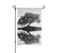 Drapeau de jardin double face 30,5 x 45,7 cm | Bannière de vacances pour anniversaire, mariage, animal de compagnie et pendaison de crémaillère toutes saisons