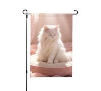Drapeau de jardin double face 30,5 x 45,7 cm | Drapeau décoratif pour anniversaire, mariage, animal domestique et pendaison de crémaillère toutes saisons