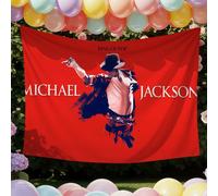 Drapeau du chanteur américain M-Michael J-Jackson, adapté pour les fêtes, les clubs, l'extérieur, la décoration murale intérieure, bannière, cadeau 4