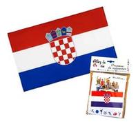 Drapeau du supporter - Croatie - 90x150cm - Polyester - Evénement - Fête