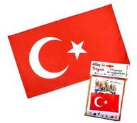 Drapeau du supporter - Turquie - 90x150cm - Polyester - Evénement - Fête