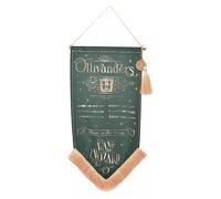 Drapeau Harry Potter, marque Ollivanders, vert, 60x30 cm, bannière en tissu