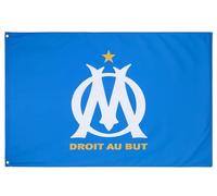 Drapeau OM - Collection officielle OLYMPIQUE DE MARSEILLE - Taille 140 x 90 cm