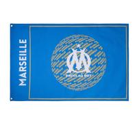 Drapeau OM - Collection officielle OLYMPIQUE DE MARSEILLE - Taille 150 x 100 cm