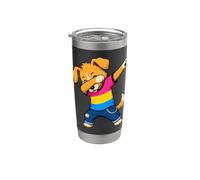 Drapeau panexuel pour chien Gobelet isotherme en acier inoxydable double paroi