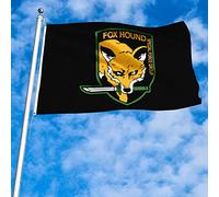 Drapeaux De Jardin Groupe Des Forces Spéciales Lumila Metal Gear Solid Fox Hounds Garden Flag Toutes Les Saisons Treer Drapeau Décorations Drapeau Extérieur Pour Balcon Fête Célébrations S