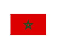 Drapeaux Maroc Grande Taille Bannière Maroc Drapeau Coupe du Monde Fan Supporter pour Bar Sportifs Événements Internationaux Célébration Maroc World Cup Flag 90x150cm