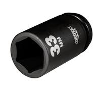 Draper 11899 Douille à choc profonde Hi-Torq à 6 pans 3/4" Taille 33 mm