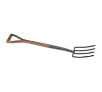 Draper 14304 Fourche à Bordure en Acier Carbone avec Manche en frêne