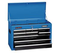 Draper 14910 Coffre de rangement à outils à 9 tiroirs Bleu 66 cm