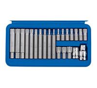 Draper 16347 Lot de 22 douilles et embouts carrés