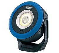 Draper 2 mini projecteurs LED 65688 COB SMD sans fil rechargeable 7 W 120 lumens Câble USB-C fourni Noir Taille unique