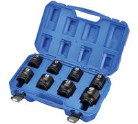 Draper 20206 HI-TORQ® Ensemble De Douilles À Chocs Métriques, 3/4" Carré. 8 Pcs