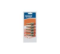 Draper 25835 BSP Lot de 5 adaptateurs de ligne d'air P iletage mâle 3/8" Bleu