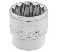 Draper 32800 3/20,3 cm carré d'entraînement 12 pans Hi-Torq Socket, taille 22 mm