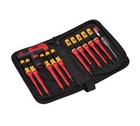 Draper 37797 Interchangeable Blade Screwdriver Set (12 Piece), Red and Yellow