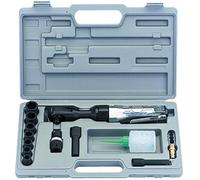 Draper 52604 Coffret viseuse pneumatique et embouts à cliquet réversible carré conducteur 9,52 mm/ 3/8" 15 pièces