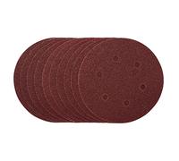 Draper 54887 Lot de 10 disques abrasifs 150 mm Grain 40 Rouge Taille unique
