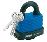 Draper 54mm Acier Laminé Cadenas 2 cier Trempé Manille Pare-Choc 64178