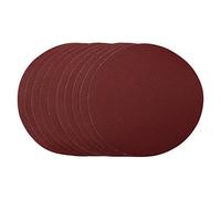 Draper 56180 Lot de 10 disques abrasifs 180 mm Grain 120 Rouge