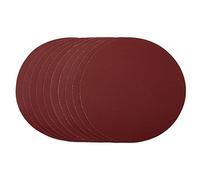 Draper 56182 Lot de 10 disques abrasifs 180 mm Grain 240 Rouge Taille unique