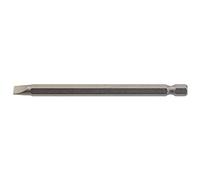 Draper 64347 6 mm 6 mm 1/4" Embout à fente plate hexagonale 100 mm de long