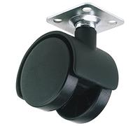 Draper 65462 40Mm Dia. Twin Nylon Castor - S.W.L 25Kg