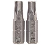 Draper 66435 T30 Lot de 2 embouts hexagonaux Draper TX-Star® de 25 mm de long