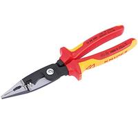 Draper 80803 Knipex Entièrement isolé électricien Pince d'installation universelle, Multicolore, 200 mm