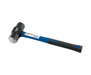 Draper 81433 3.2 kg Masse à manche en fibre de verre - Bleu/noir, noir, 81436