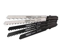 Draper 81734 Expert Lame de scie sauteuse assorties Lot - Noir/Argent (5 pièces), noir, 81734, 230 voltsV