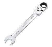 Draper 8230 Fmmb métriques à cliquet à tête flexible Clé mixte, Bleu, 15 mm