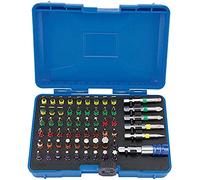Draper 82405 Lot de 60 embouts de tournevis colorés avec support magnétique