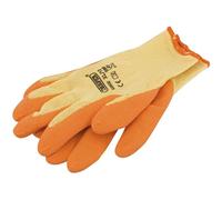 Draper 82602 Orange Heavy Duty Gants DE Travail avec revêtement en Latex - Taille L