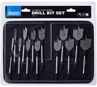 Draper 82634 Lot de 13 mèches à bois plates Argenté 230 V