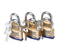 Draper 8302/60/KA Lot de 6 Cadenas uivre