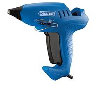 Draper 83661 Storm Force variable de la chaleur Pistolet à colle avec 6 Bâtonnets de colle (400 W), bleu
