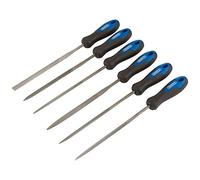 Draper 83982 Lot de 6 limes aiguilles à poignée souple 140 mm